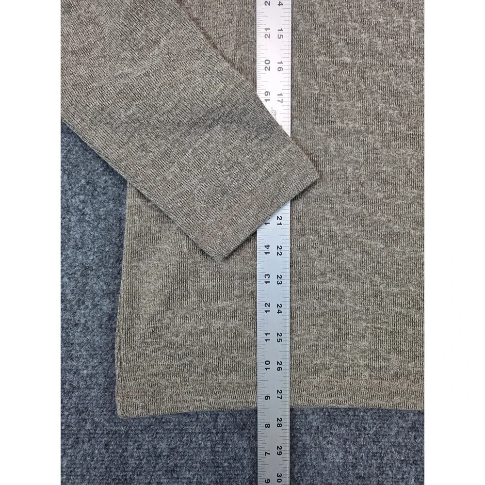 Gap 1/4 Zip Sweater Mens Small Brown Pullover NWT New Tags
